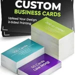 Custom Premium Business Cards – 16PT Personalized Professional Visiting Cards (2" x 3.5") – Bundle of 300