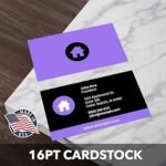 Custom Premium Business Cards – 16PT Personalized Professional Visiting Cards (2" x 3.5") – Bundle of 300 - Image 3