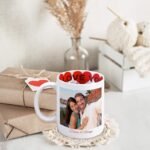 Personalized I Love You Ceramic Coffee Mug – Custom Photo & Text Mug for Couples, Romantic Valentine's Day Gift, 11oz – Bundle of 10 - Image 4